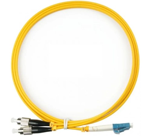 Rexant (50-2530) Патч-корд оптический переходной (SM), 9/125 (OS2), LC/UPC-FC/UPC, (Duplex), LSZH, 15м