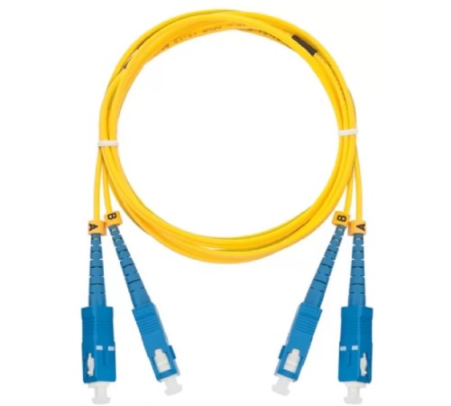 Rexant (50-2012) Патч-корд оптический соединительный (SM), 9/125 (OS2), SC/UPC-SC/UPC, (Duplex), LSZH, 2м Rexant (50-2012) Патч-корд оптический соединительный (SM), 9/125 (OS2), SC/UPC-SC/UPC, (Duplex), LSZH, 2м