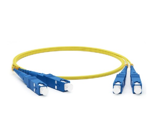Rexant (50-2013) Патч-корд оптический соединительный (SM), 9/125 (OS2), SC/UPC-SC/UPC, (Duplex), LSZH, 3м Rexant (50-2013) Патч-корд оптический соединительный (SM), 9/125 (OS2), SC/UPC-SC/UPC, (Duplex), LSZH, 3м