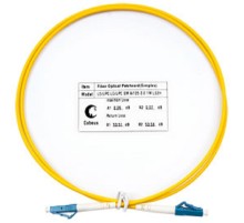Cabeus FOP(s)-9-LC-LC-1,5m Шнур оптический simplex LC-LC 9/125 sm 1,5м LSZH
