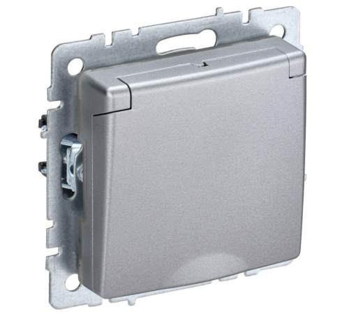 IEK BR-R16-16-44-K47 BRITE Роз. с з/к/ш с кр. 16А IP44 РСбш10-3-44-БрА алюм. IEK BR-R16-16-44-K47 BRITE Роз. с з/к/ш с кр. 16А IP44 РСбш10-3-44-БрА алюм.