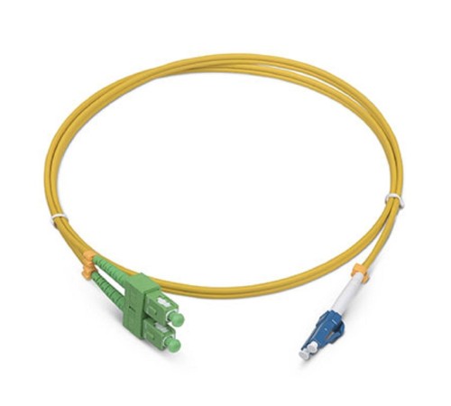 Cabeus FOP(d)-9-SC/APC-LC/UPC-1,5m Шнур оптический duplex SC/APC-LC/UPC 9/125 sm 1,5м LSZH