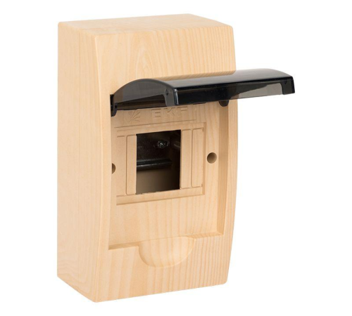 EKF pb40-n-4-light Щит распределительный навесной ЩРН-П- 4 светлое дерево IP41 EKF PROxima