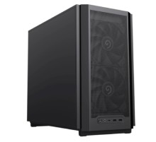GameMax Корпус F36 Dark без БП (Midi Tower, ATX, Графит, 1*USB Type-C, 3*120мм)