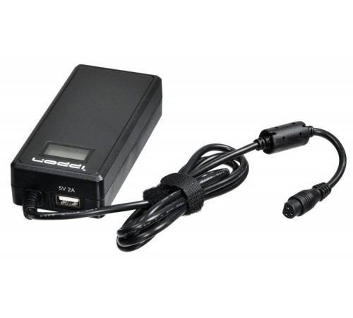 Блок питания Ippon D90U автоматический 90W 15V-19.5V 11-connectors 4.5A 1xUSB 2.1A от бытовой электросети LСD индикатор