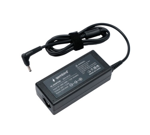 Gembird Блок питания для ноутбуков Lenovo 20В/3,25А, 65Вт, 1 штекер 4.0х1,7мм (NPA-AC22) Gembird Блок питания для ноутбуков Lenovo 20В/3,25А, 65Вт, 1 штекер 4.0х1,7мм (NPA-AC22)