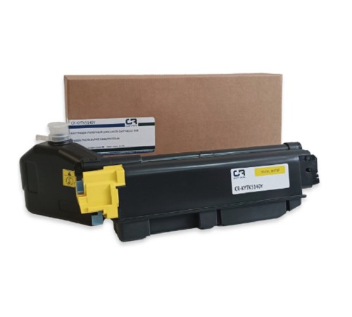 Картридж лазерный CopyRite CR-KYTK5140Y TK-5140Y желтый (5000стр.) для Kyocera P6130cdn/M6030cdn/M65 Картридж лазерный CopyRite CR-KYTK5140Y TK-5140Y желтый (5000стр.) для Kyocera P6130cdn/M6030cdn/M65