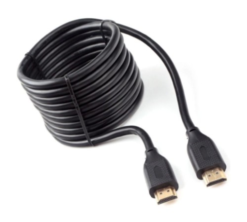 Кабель HDMI Cablexpert 19M/19M, v2.1, 8К, медь, позол.контакты, экран, 3м, черный, пакет (CC-HDMI8K-3M)