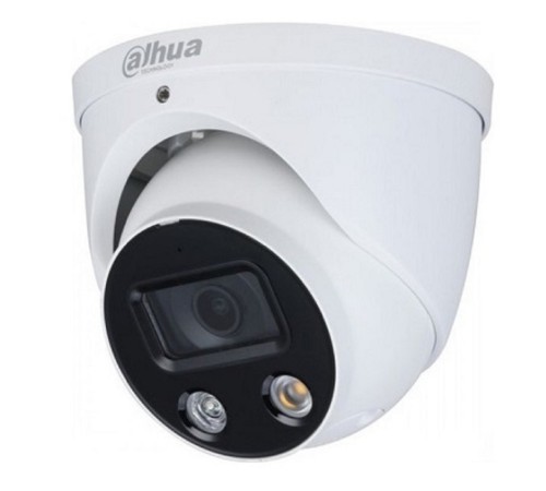 DAHUA DH-IPC-HDW3449HP-AS-PV-0360B-S5 Уличная турельная IP-видеокамера TiOC и ACUPICK 4Мп, 1/2.7” CMOS, объектив 3.6мм, видеоаналитика, 2 микрофона, ИК 30м, LED 30м, IP67, металл