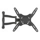 Кронштейн для телевизора Kromax TECHNO-5 серый 15"-55" макс.35кг настенный поворот и наклон