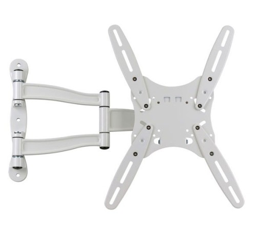 Кронштейн для телевизора Kromax TECHNO-5 белый 15"-55" макс.35кг настенный поворот и наклон Кронштейн для телевизора Kromax TECHNO-5 белый 15"-55" макс.35кг настенный поворот и наклон
