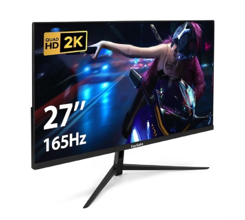 LCD ExeGate 27" EG2700A Combat {IPS 2560x1440 165Hz 1ms 16:9 300cd 1000:1 178/178 HDMI DisplayPort VESA} [EX297305RUS]