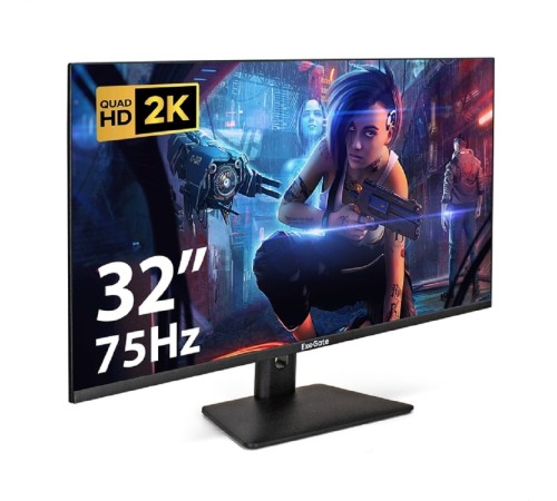 LCD ExeGate 31.5" ES3207CA SmartView {IPS 2560x1440 75Hz 1ms 250cd 1000:1 178/178 HDMI DisplayPort USB VESA} [EX297504RUS]