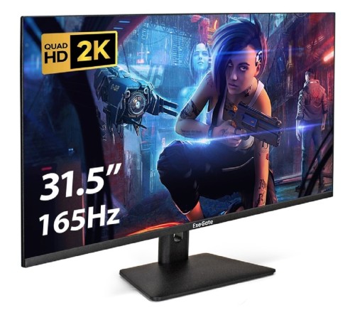LCD ExeGate 31.5" EG3207A Combat  {IPS 2560x1440 165Hz 1ms 300cd 1000:1 178/178 2xHDMI DisplayPort USB} [EX297299RUS]
