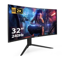 LCD ExeGate 31.5" EC3207TA Combat  {VA Curved 2560x1440 240Hz 1ms 300cd 3000:1 178/178 HDMI 2xDisplayPort USB HAS pivot} [EX297503RUS]