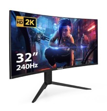LCD ExeGate 31.5" EC3207TA Combat  {VA Curved 2560x1440 240Hz 1ms 300cd 3000:1 178/178 HDMI 2xDisplayPort USB HAS pivot} [EX297503RUS]