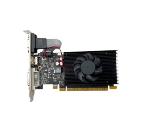 Видеокарта CBR GT210 1Gb GDDR5, 64bit, 589Mhz, 1*HDMI + 1*DVI + 1*VGA, 31W, Ret [VGA-STX210-1G-RTL]