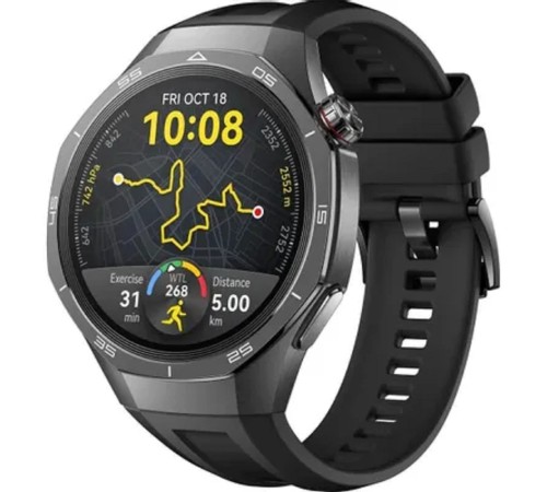 Часы Huawei GT 5 Pro 55020DGH 46mm Black Fluoroelastomer