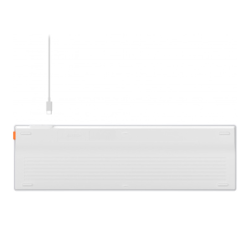 Клавиатура A4Tech Fstyler FBX50C белый USB беспроводная BT/Radio slim Multimedia (FBX50C WHITE)