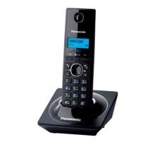 Panasonic KX-TG1711RUB (черный) {АОН, Caller ID,12 мелодий звонка,подсветка дисплея,поиск трубки}