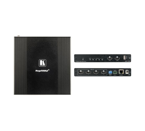Kramer VW-4 Масштабатор HDMI для видеостен с 4 выходами (72-00004390)