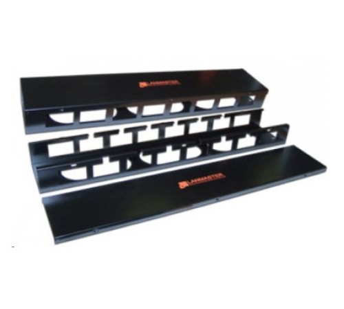 Органайзер Lanmaster (LAN-ORG/CV-2U) 19" c крышкой, 2U