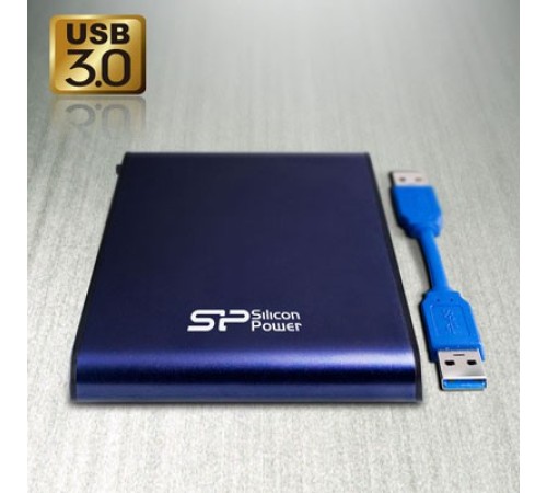 Жесткий диск Silicon Power USB 3.0 1Tb SP010TBPHDA80S3B A80 SP010TBPHDA80S3B Armor (5400rpm) 2.5" синий Жесткий диск Silicon Power USB 3.0 1Tb SP010TBPHDA80S3B A80 SP010TBPHDA80S3B Armor (5400rpm) 2.5" синий