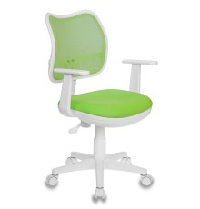 Кресло детское Бюрократ Ch-W797 салатовый TW-03A сиденье салатовый TW-18 сетка/ткань крестовина пластик пластик белый