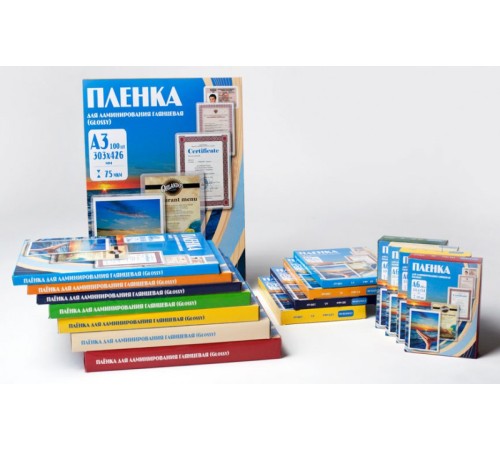 Пленка для ламинирования Office Kit 175мкм A4 (100шт) глянцевая 216x303мм PLP11523-1 Пленка для ламинирования Office Kit 175мкм A4 (100шт) глянцевая 216x303мм PLP11523-1