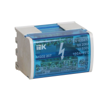 Iek YND10-2-07-100 Шины на DIN-рейку в корпусе (кросс-модуль) ШНК 2х7 L+PEN ИЭК