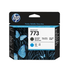 Печатающая головка HP 773 черная матовая и голубая