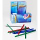 Пружины для переплета пластиковые Office Kit d=14мм 91-110лист A4 черный (100шт) BP2040