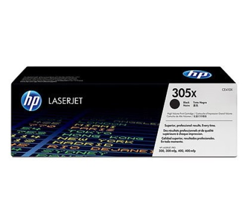 Картридж лазерный HP 305X CE410X черный (4000стр.) для HP LJP 300/400