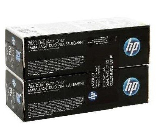 Картридж лазерный HP 78A CE278AF черный x2упак. (4200стр.) для HP LJ P1566/P1606w Картридж лазерный HP 78A CE278AF черный x2упак. (4200стр.) для HP LJ P1566/P1606w