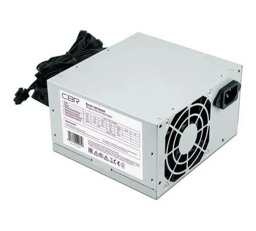 Блок питания CBR ATX 450W, 8cm fan, 20+4pin/1*4pin/1*IDE/2*SATA, кабель питания 1.2м [PSU-ATX450-08EC]