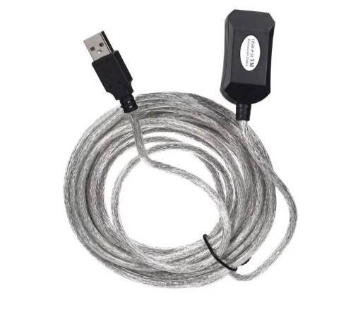 Aopen/Qust Кабель-адаптер USB2.0-repeater, удлинительный активный <Am-->Af> 5м (ACU823-5M) [6938510851314]