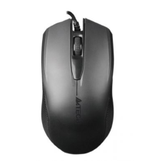 Мышь A4Tech OP-760 черный оптическая (1000dpi) USB (3but)