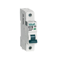 Выключатель автоматический модульный 1п C 20А 10кА ВА-105 DEKraft 13154DEK