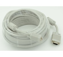 Кабель CABLE30 DB15 (m) DB15 (m) 30м феррит.кольца белый
