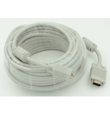 Кабель CABLE30 DB15 (m) DB15 (m) 30м феррит.кольца белый