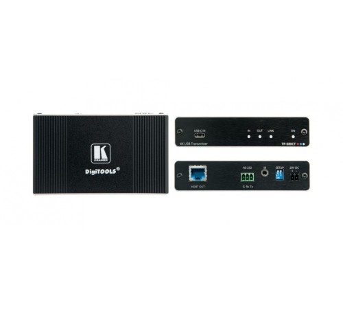 Kramer TP-580CT Передатчик HDMI с входом USB-C, RS-232 и ИК по витой паре HDBaseT; поддержка 4К60 4:2:0 (50-80574090)