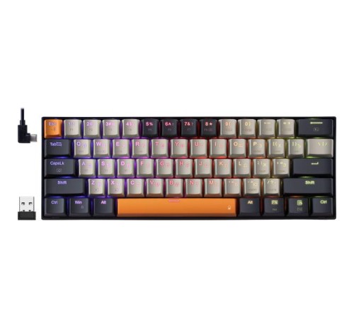 Клавиатура WIRELESS CARAXES PRO RU RGB REDRAGON 71554 DEFENDER Клавиатура WIRELESS CARAXES PRO RU RGB REDRAGON 71554 DEFENDER