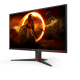 Монитор LCD 27'' 16:9 2560х1440(WQHD) VA, nonGLARE, 75 Гц, 250cd/m2, H178°/V178°, 3000:1, 80M:1, 16,7 миллионов цветов, 4ms, 2xHDMI, DP, Height adj, Pivot, Tilt, Swivel, Audio out, 3Y, Black-Red