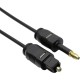 Оптический кабель (Toslink)-M -- >(Toslink)-miniM ,1m, Telecom <TOC2023-1M> VCOM Кабель Telecom Toslink (m)/Toslink mini (m) - 1 м (TOC2023-1M)