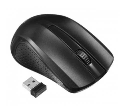 Oklick 485MW Black Мышь оптическая (1200dpi) беспроводная USB (3but) [997819] SR-7001