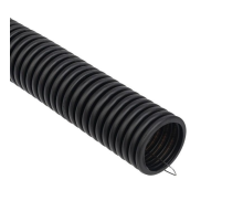 Rexant (28-0025-3) Труба гофрированная ПНД 25 с зондом  50м  ЧЕРНАЯ REXANT