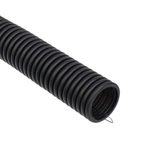 Rexant (28-0025-3) Труба гофрированная ПНД 25 с зондом  50м  ЧЕРНАЯ REXANT