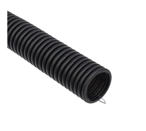 Rexant (28-0025-3) Труба гофрированная ПНД 25 с зондом 50м ЧЕРНАЯ REXANT Rexant (28-0025-3) Труба гофрированная ПНД 25 с зондом 50м ЧЕРНАЯ REXANT