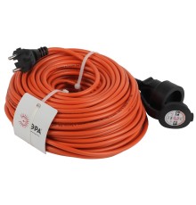 Удлинитель силовой Эра UPx-1-2x1-40m-IP44 (Б0046808) 2x1.0кв.мм 1розет. 40м ПВС 10A без катушки оранжевый