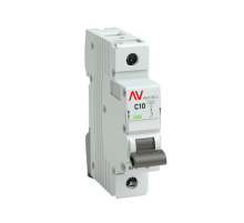 EKF mcb6-1-10C-av Выключатель автоматический AV-6 1P 10A (C) 6kA EKF AVERES